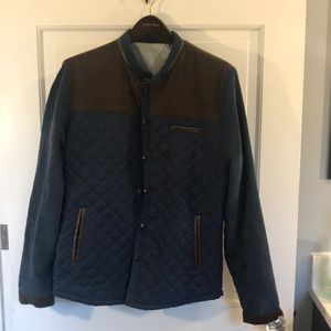 Blue Brown Men’s Jacket
